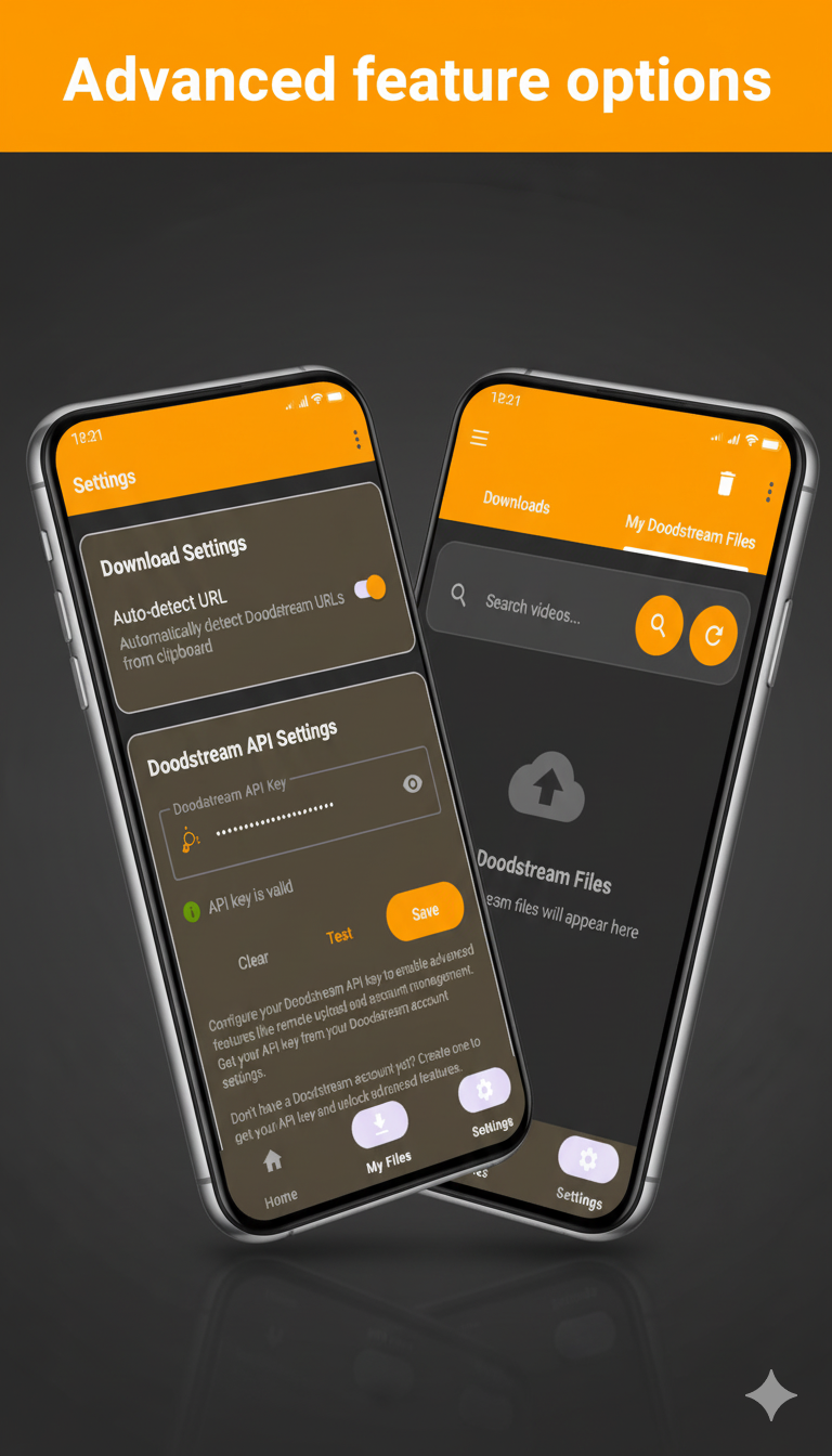 Doodstream Downloader App Screenshot 4 - Android Video Download Interface