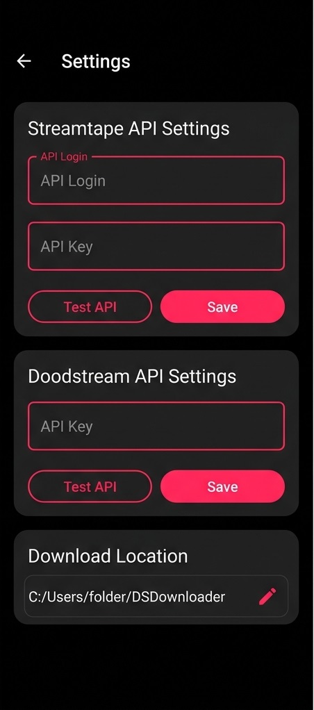 DS Downloader - Pemutar video